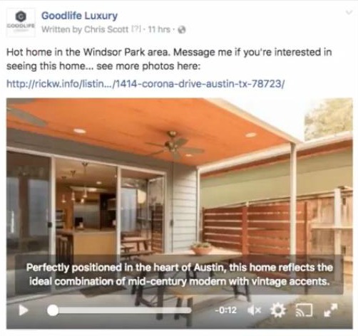 Facebook Slideshow creation tool