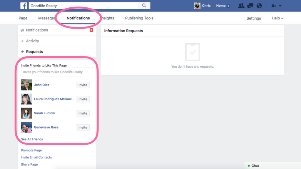 Invite Friends to Like Your Facebook Business Page
