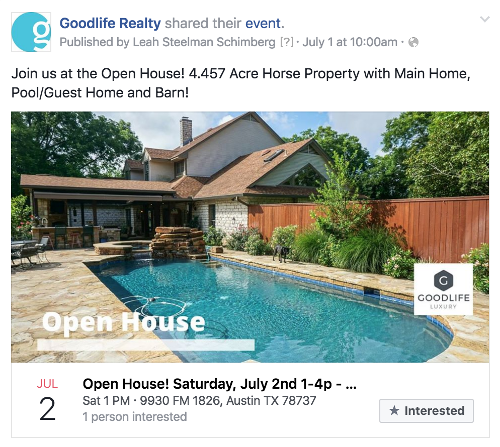 Promote real estate listings with Facebook Ads