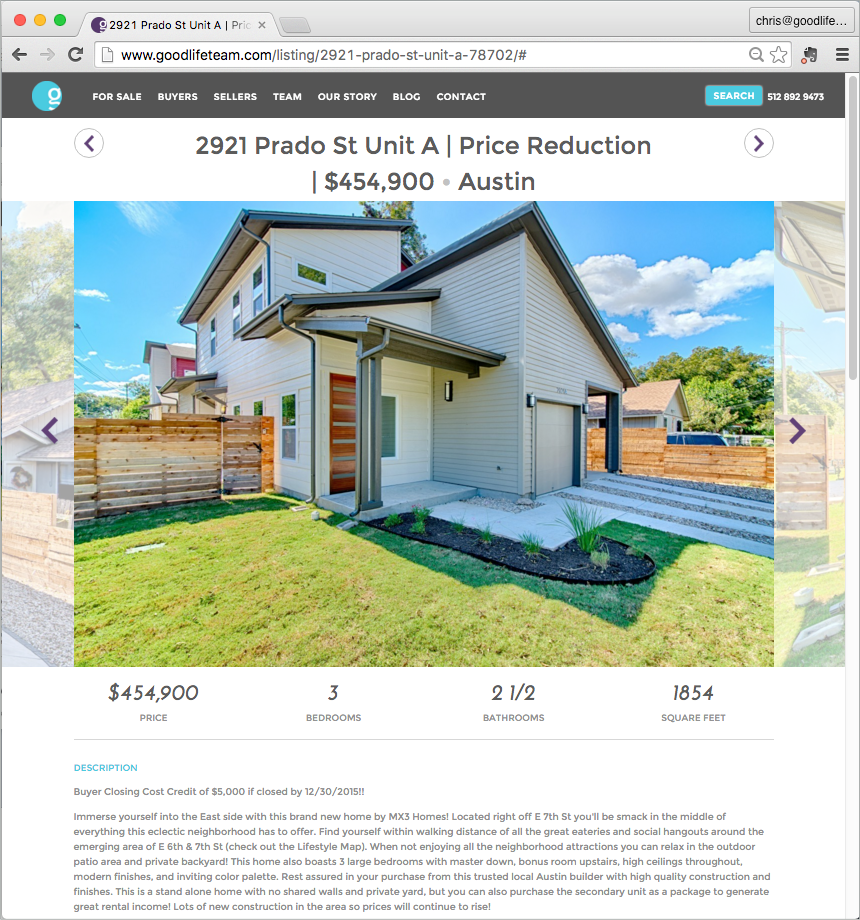 SEO for Real Estate with Property Landing Page