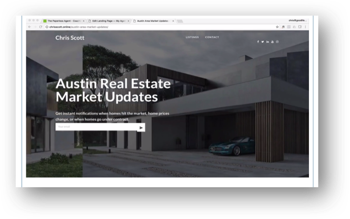 SampleAgentIDMarketingLandingPage