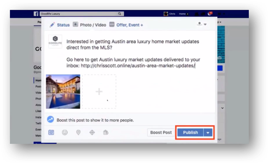 FacebookPostExample