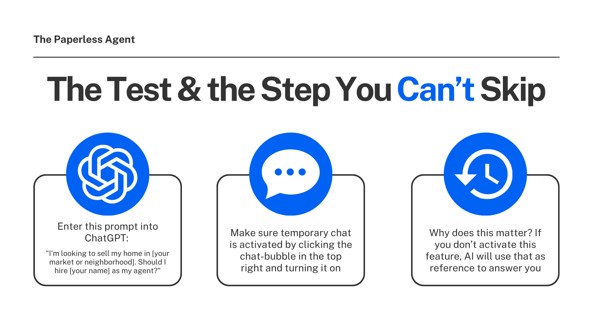 The 60-second test and the step you can't skip to see what ChatGPT says about you