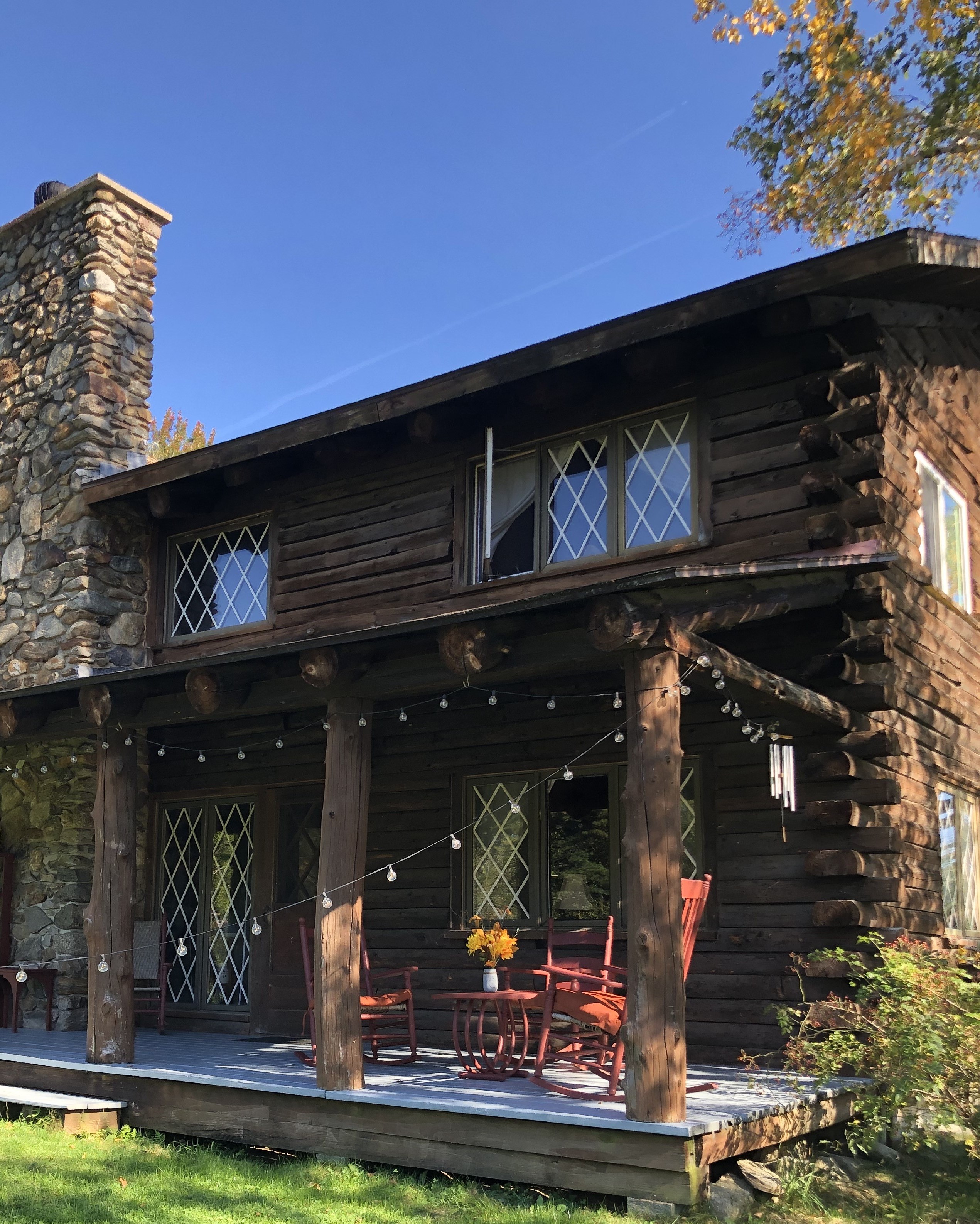 Don't forget about our peaceful Lodge porch with plenty of chairs