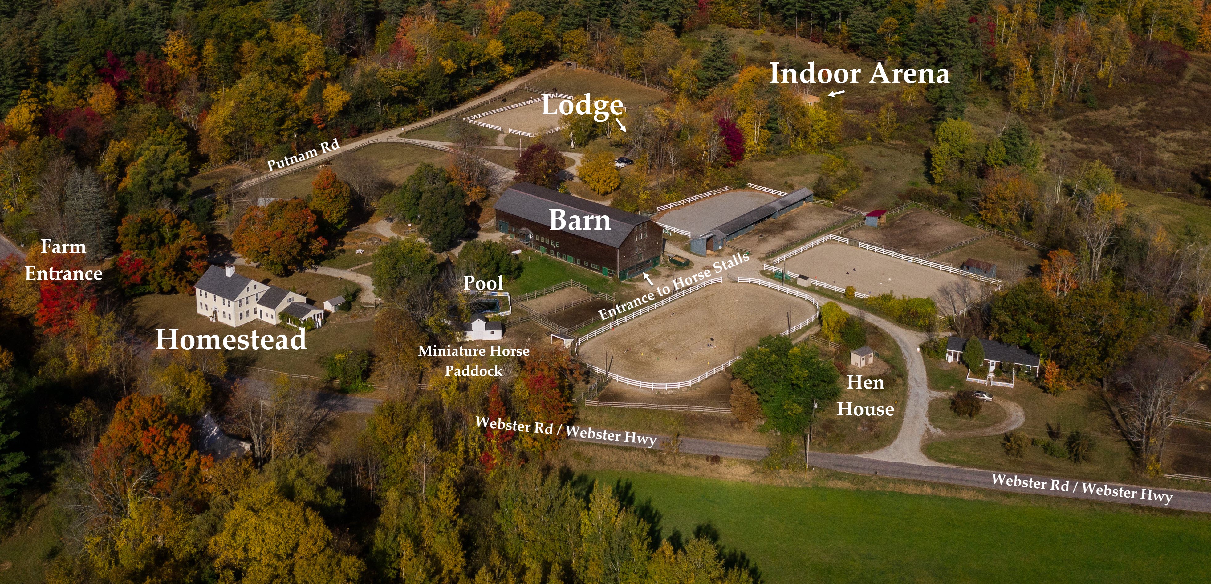 A map of our beautiful farm