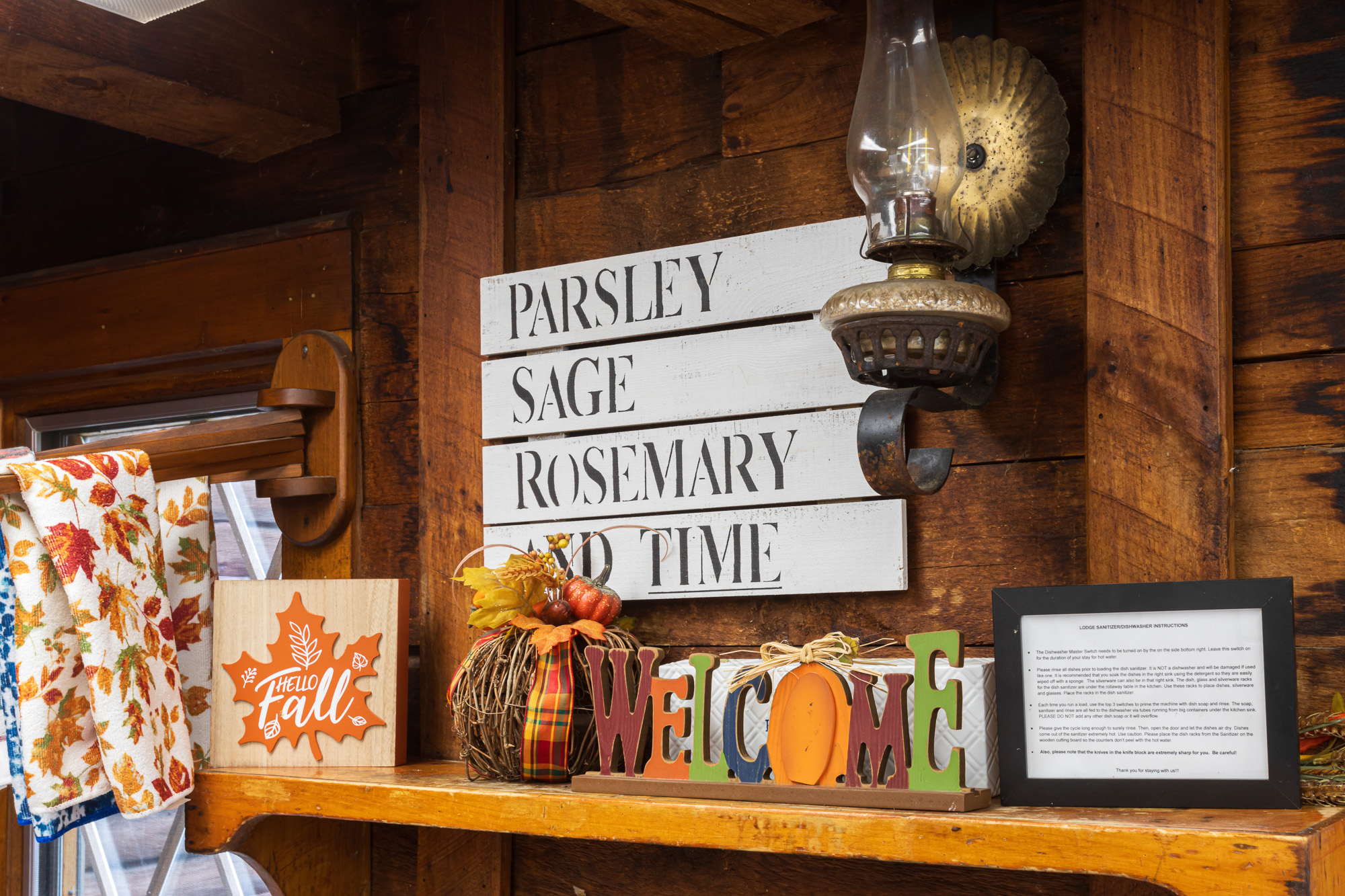 We love to keep our Lodge festive for all seasons