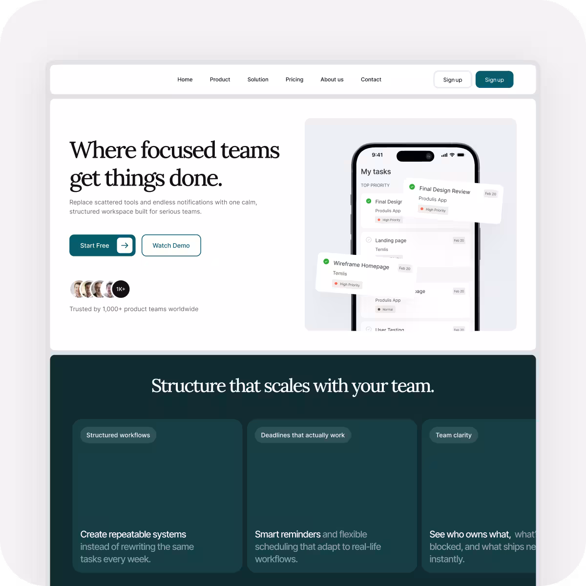 Collection of SaaS interface screens demonstrating product features and workflows