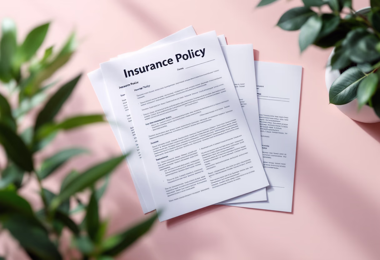 image of insurance policy documents 2