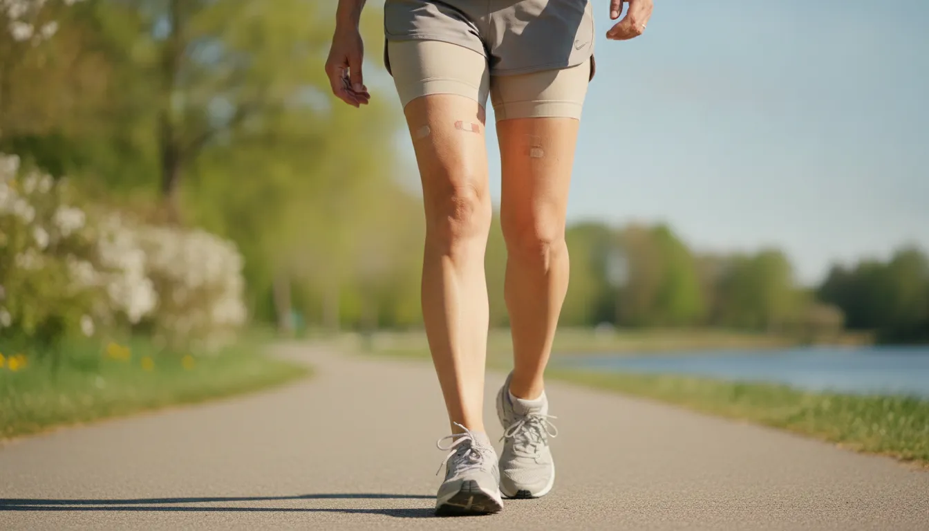 Patient returning to comfortable walking after minimally invasive vein treatment