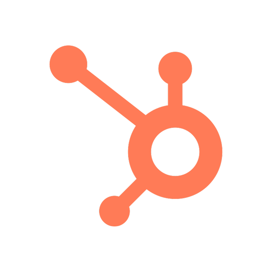 Logo Hubspot, partenaire technologique Shopify intégré par Artich.io