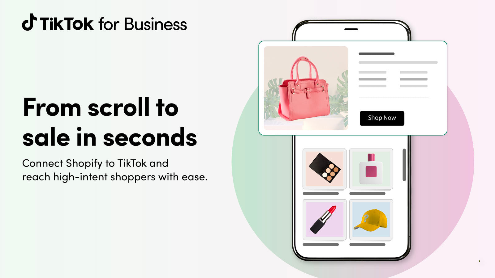 TikTok scroll to sale conversion achat rapide