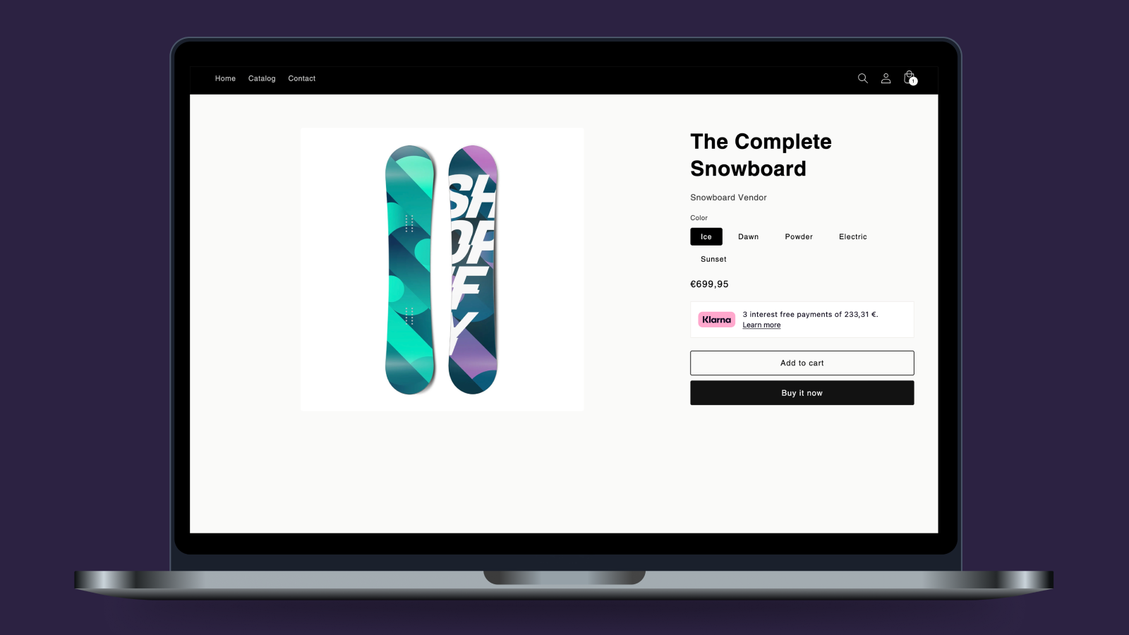Klarna paiement fractionne Shopify