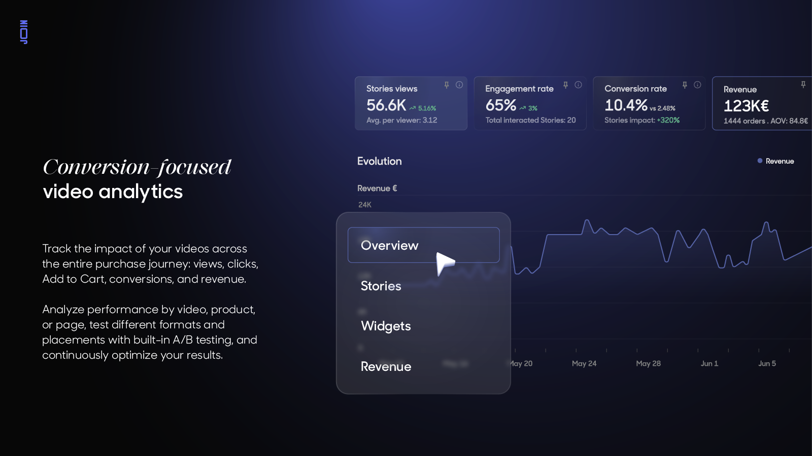 Join Stories analytics avancees conversion