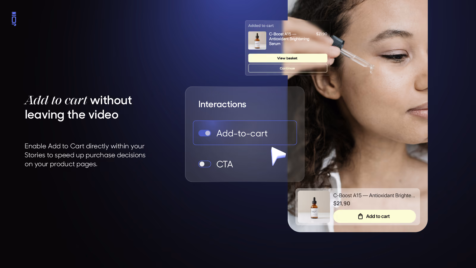 Join Stories add to cart depuis story Shopify