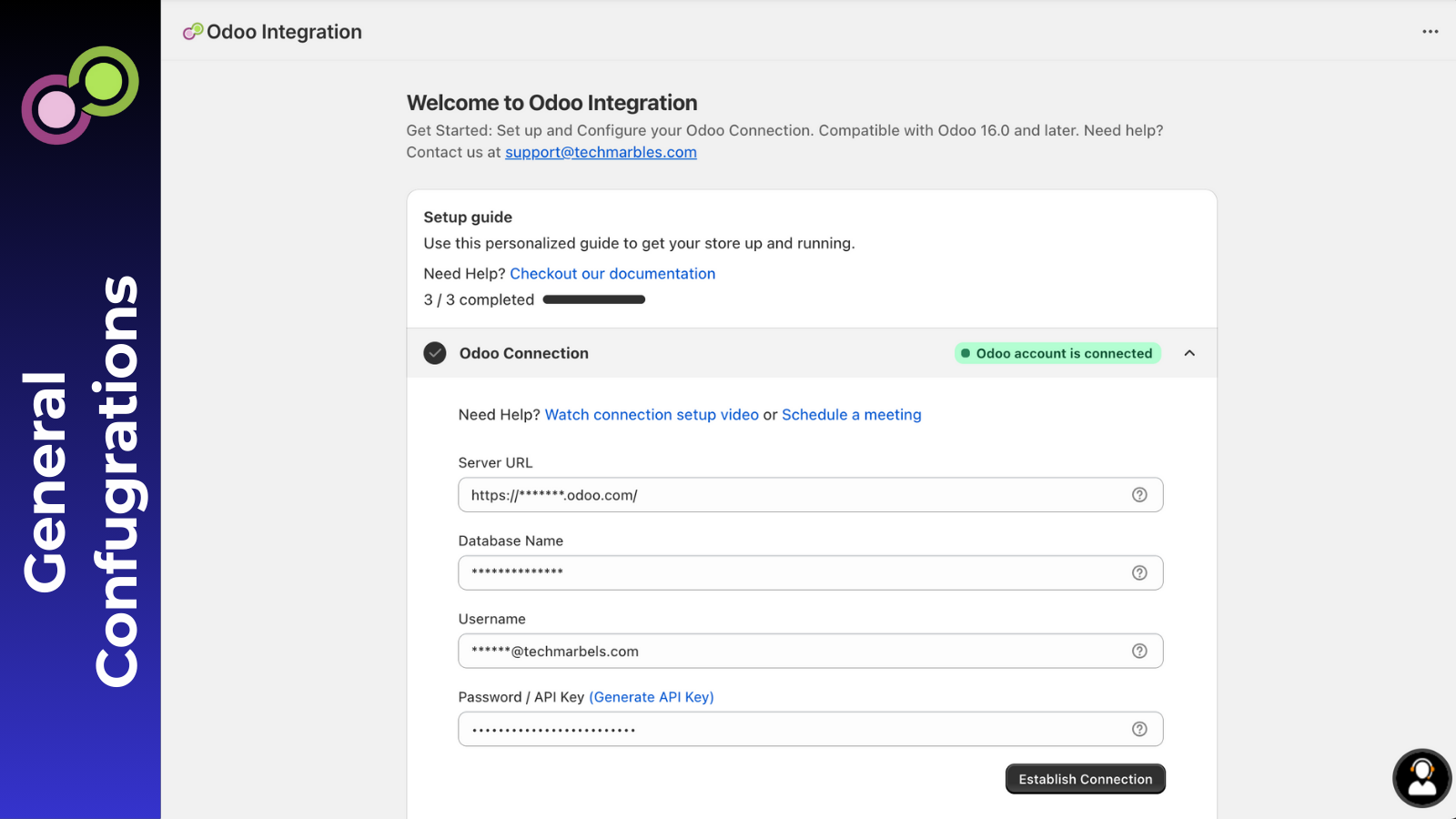 Odoo ERP Shopify integration synchronisation