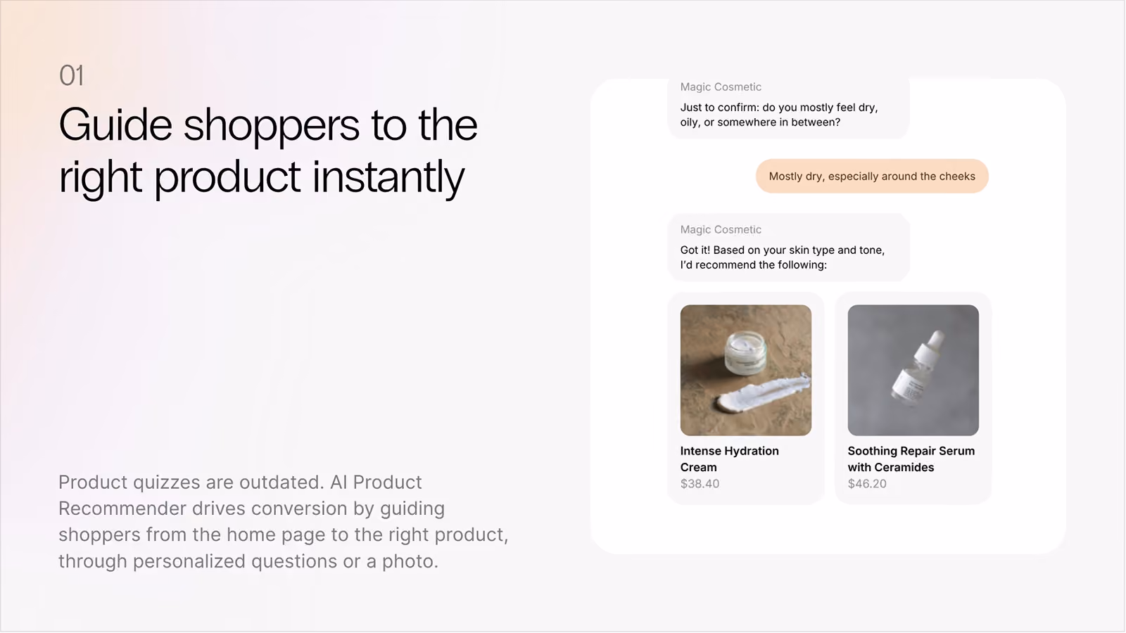 Dialog AI - Recommandation produit personnalisee Shopify