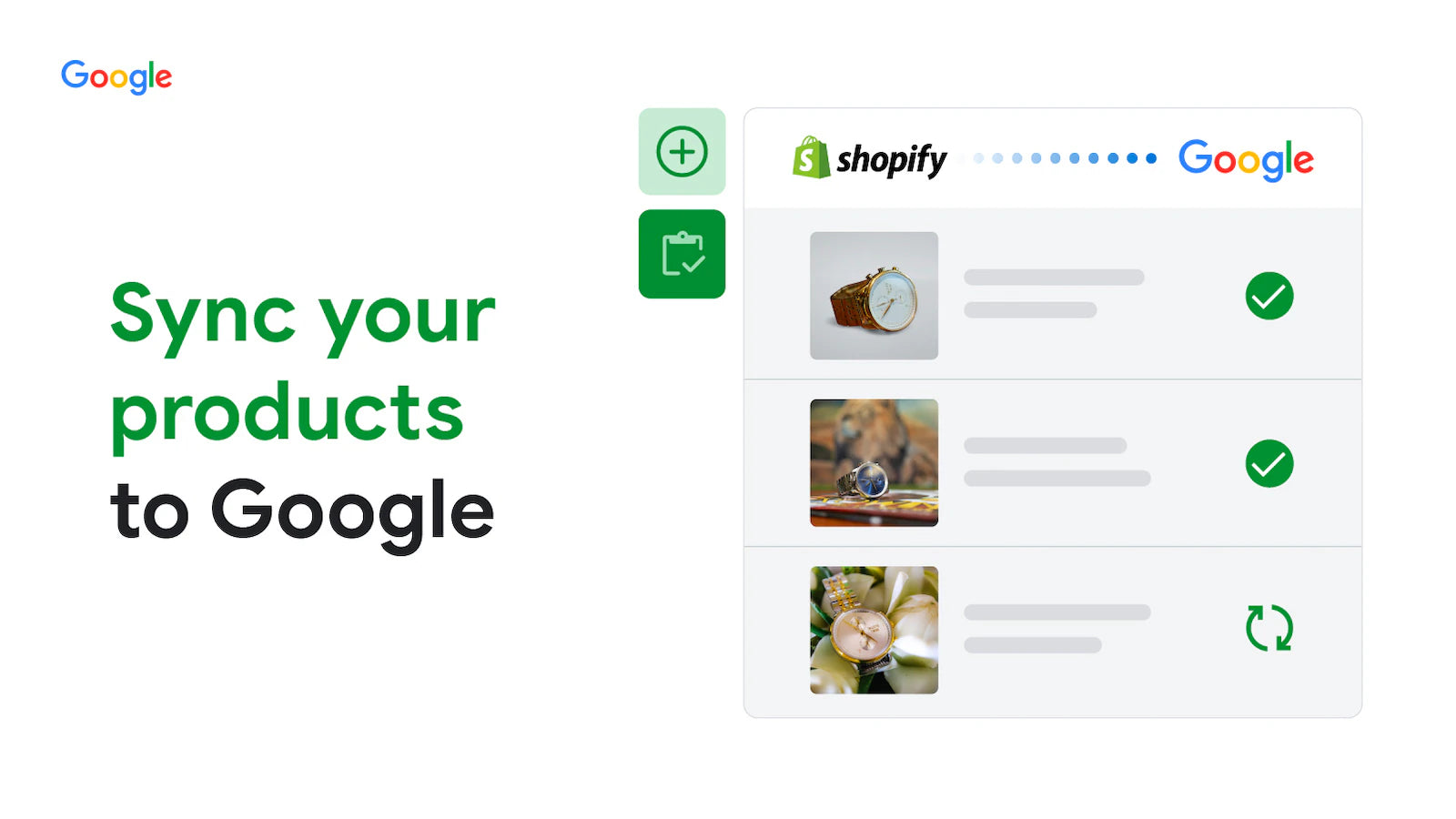 Google Merchant Center - Synchronisation catalogue produit Shopify