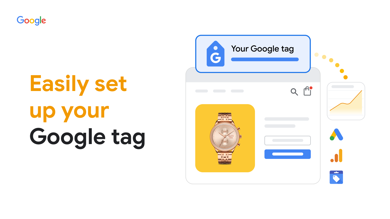 Google Tag - Configuration automatique du tracking depuis Shopify