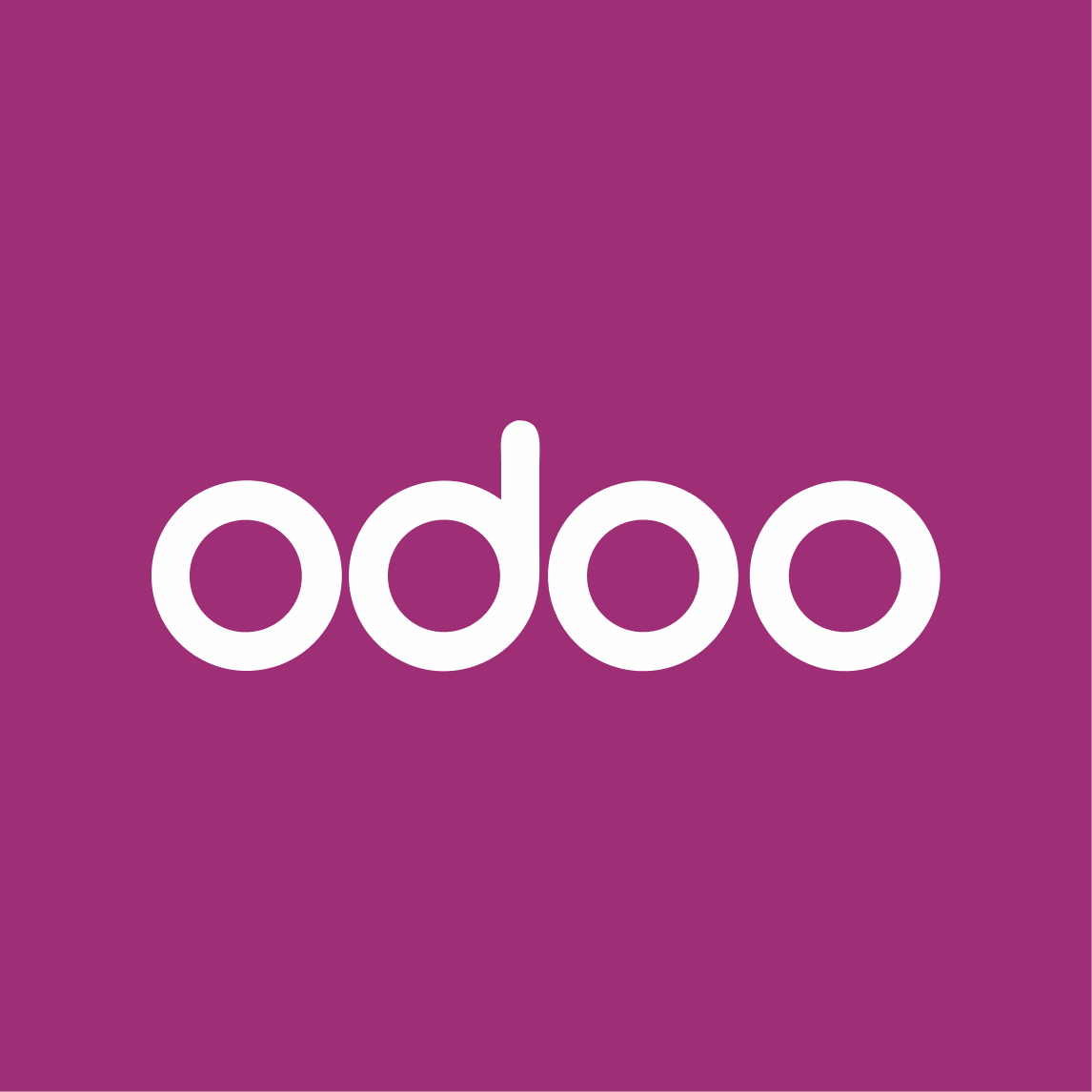 Logo Odoo, partenaire technologique Shopify intégré par Artich.io