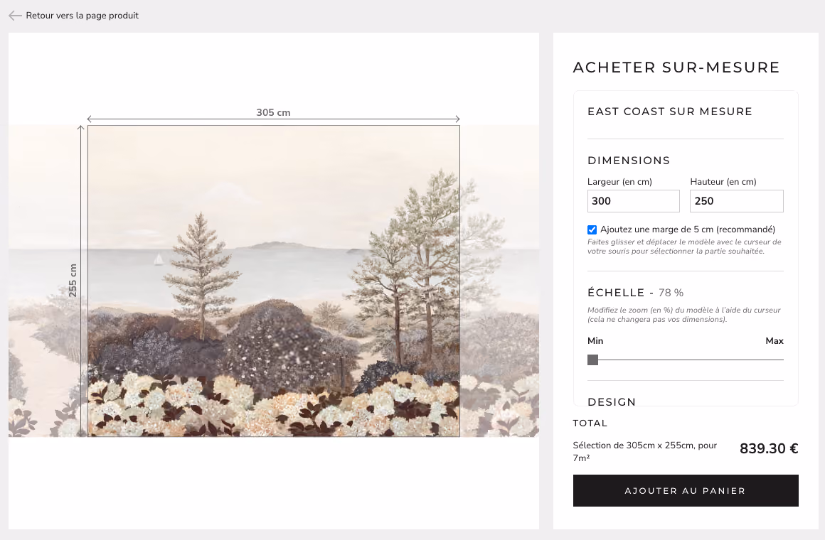 Réalisation Shopify pour Isidore Leroy par Artich.io