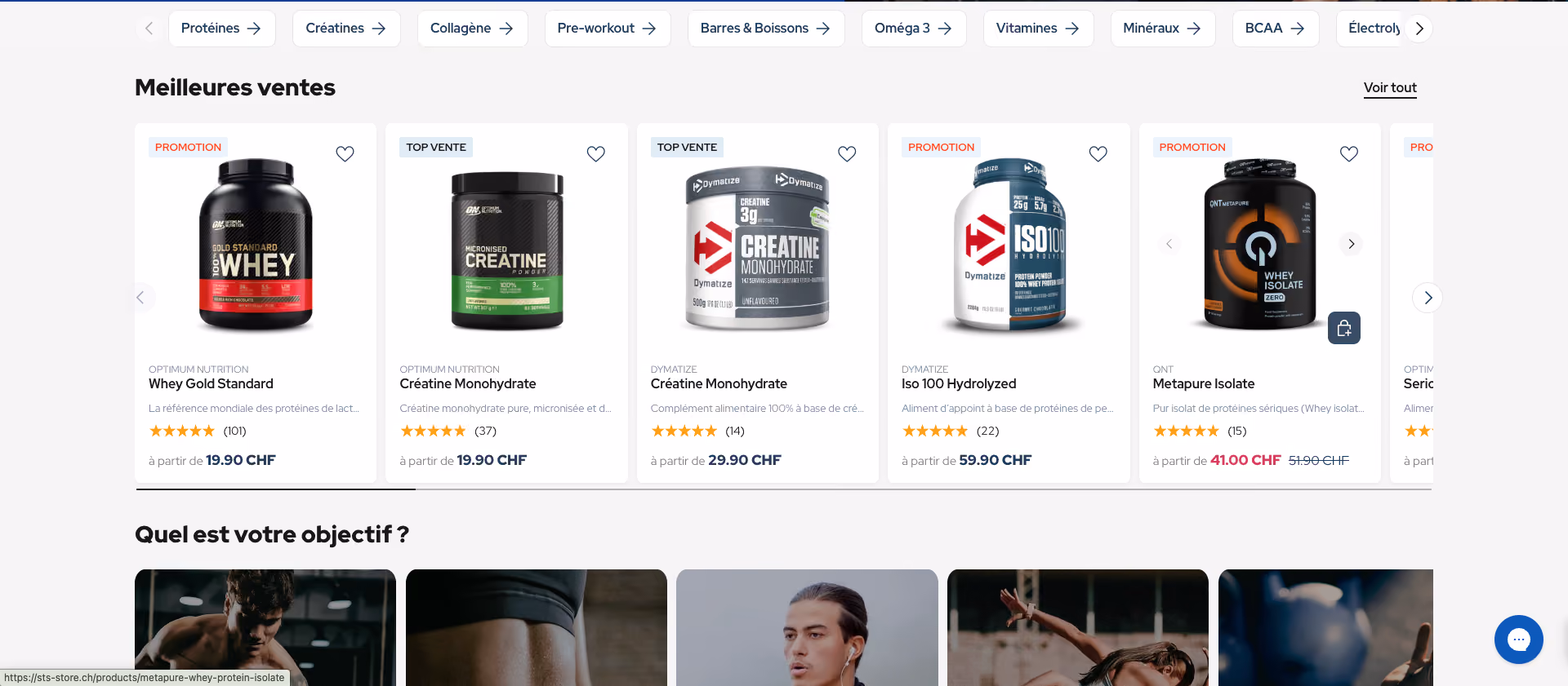 Réalisation Shopify pour Swiss Top Services par Artich.io