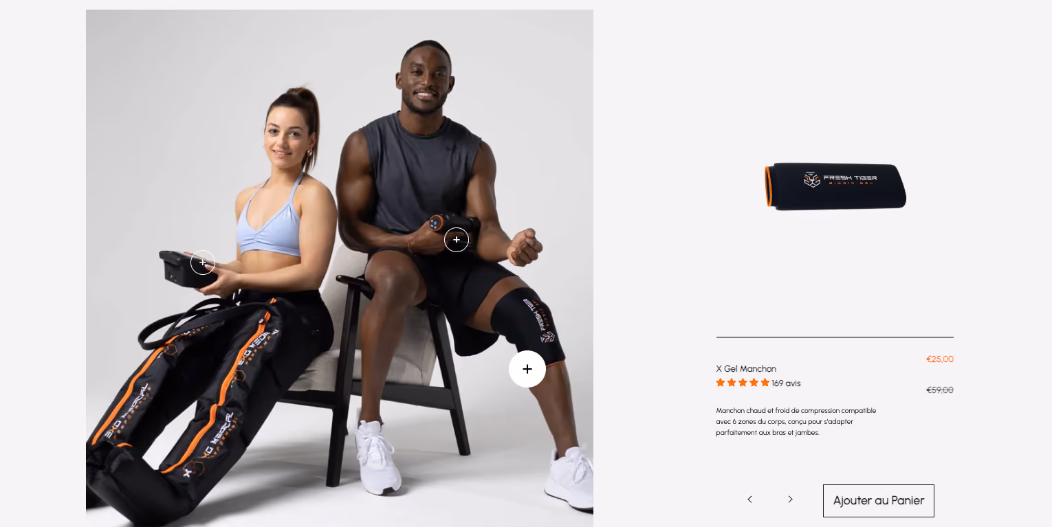 Réalisation Shopify pour Exo Medical par Artich.io