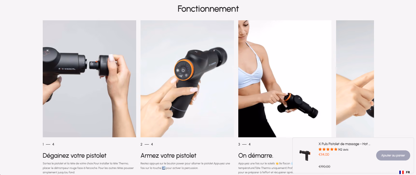 Réalisation Shopify pour Exo Medical par Artich.io