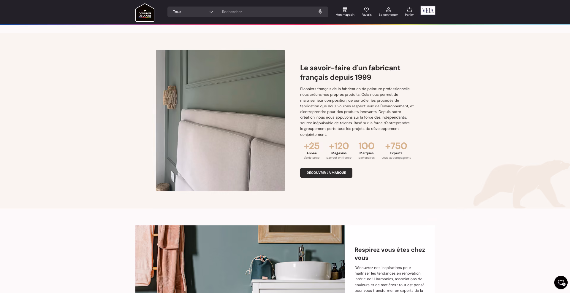 Réalisation Shopify pour Comptoir de l'ours par Artich.io