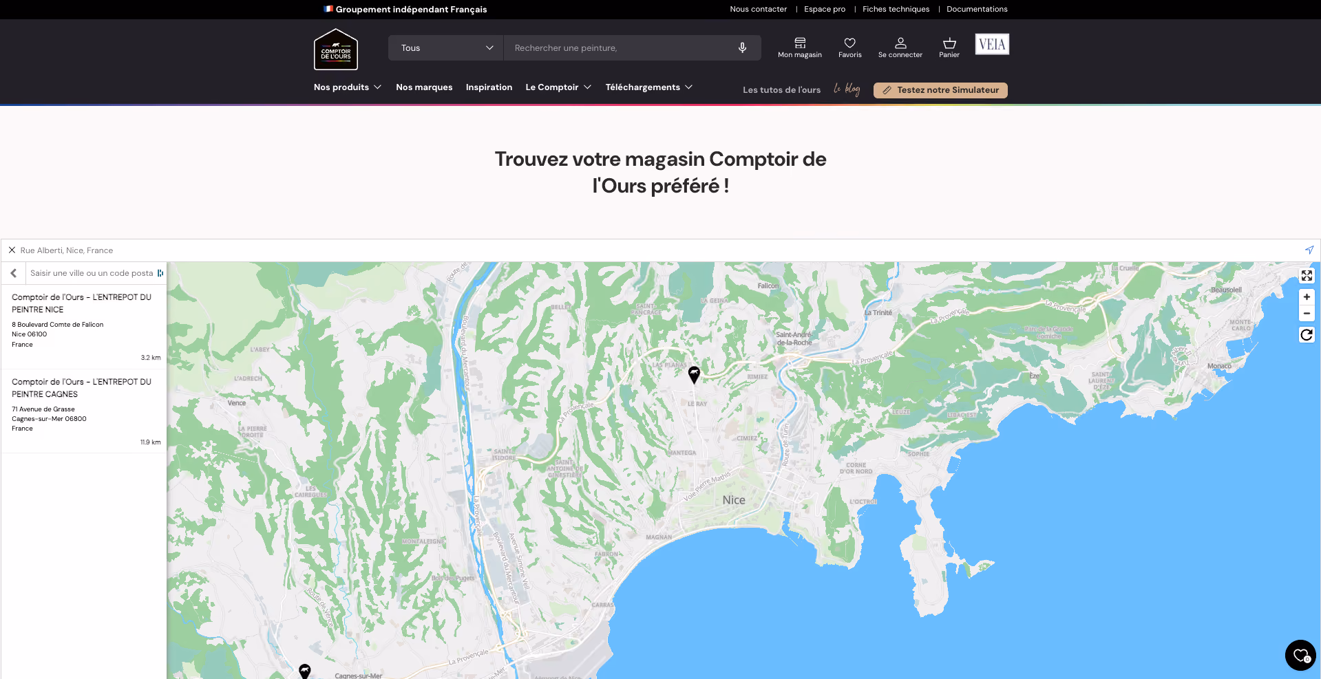 Réalisation Shopify pour Comptoir de l'ours par Artich.io