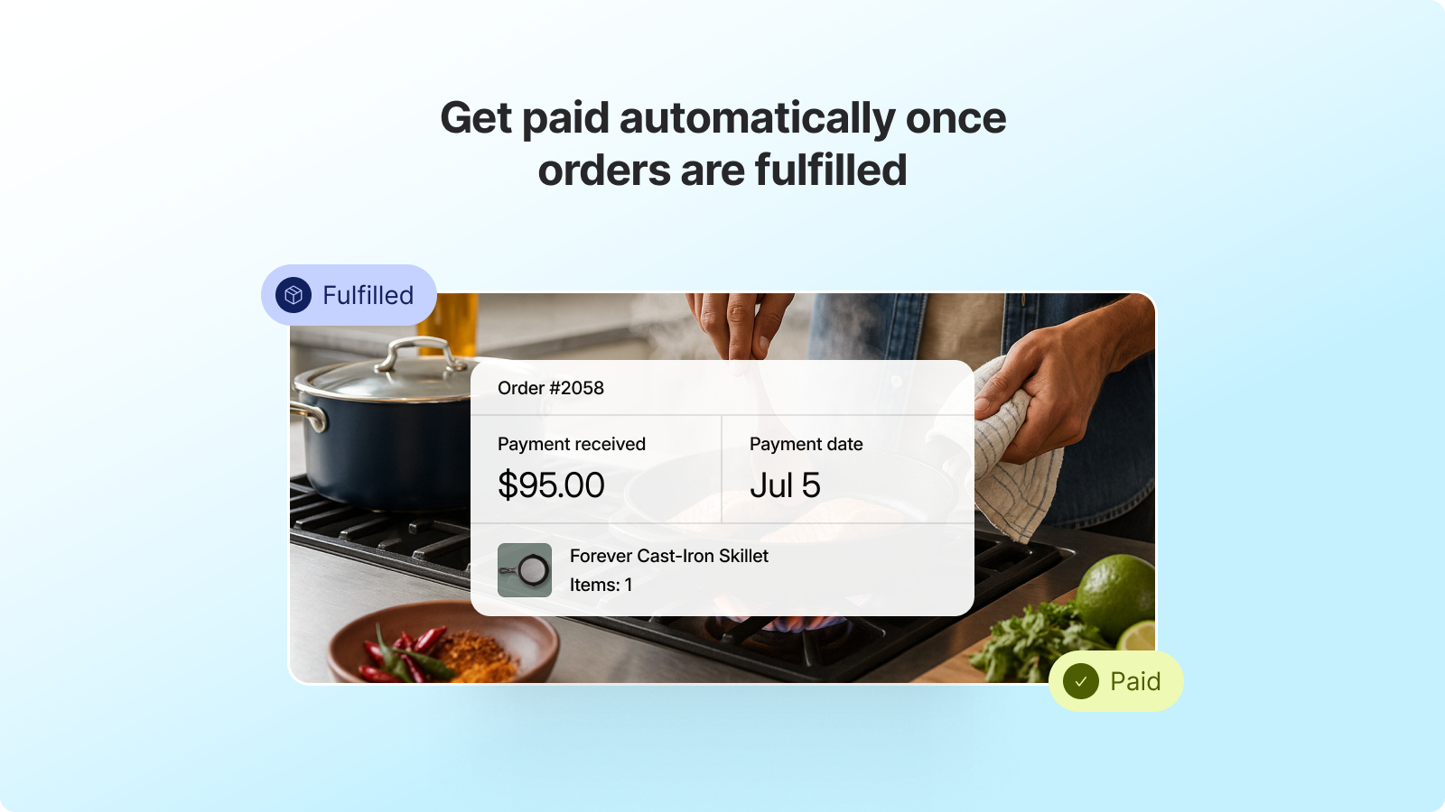 Shopify Collective: Supplier - paiement automatique du fournisseur après expédition