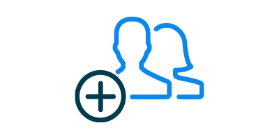 wide icon manage users