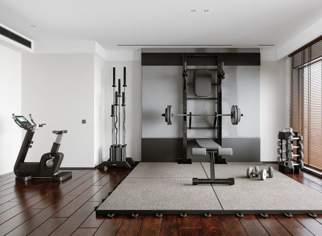 access control empty gym