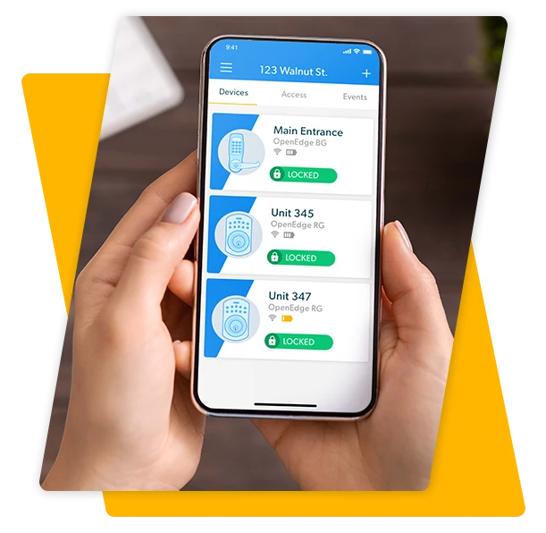 RemoteLock vacation rental management app