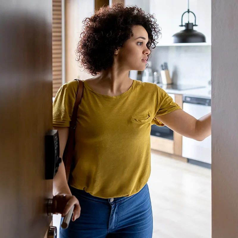 Smart Lock Lifestyle Photo