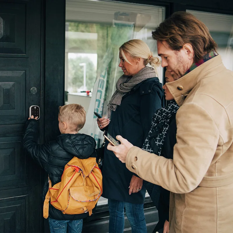 Vacation Rental Guests Use Smart Lock