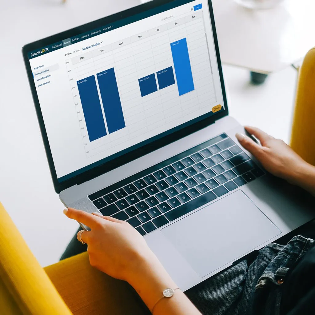 RemoteLock Software Scheduling