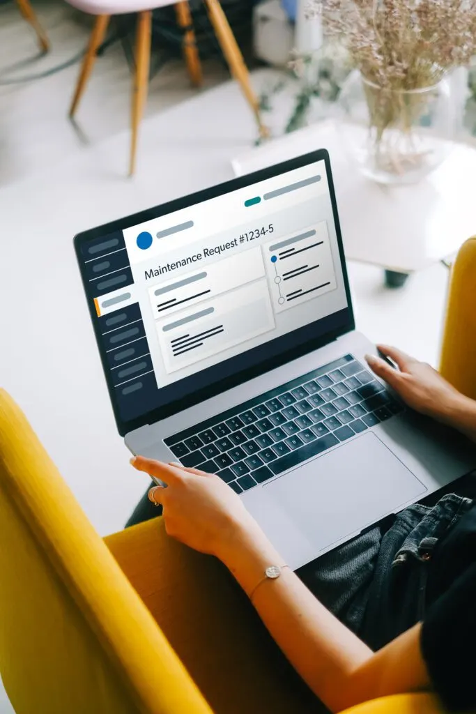 AppFolio App on Laptop
