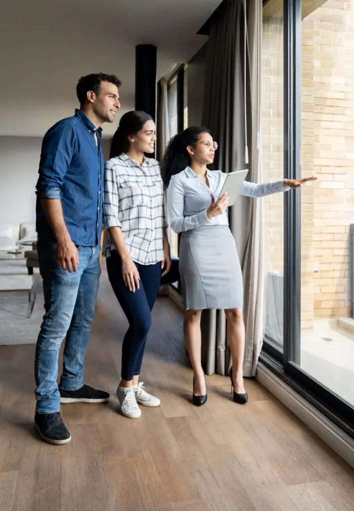 property manager tours potential residents