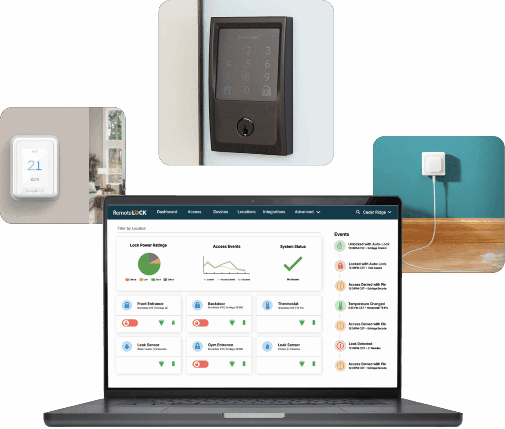 IoT hero image - smart devices for property management
