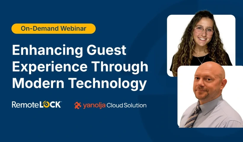 On-Demand Webinar: RemoteLock + Yanolja Cloud | Enhancing Guest Experience with Modern Technology