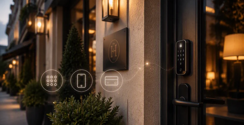Choosing the right access credentials for your boutique hotel: PINs, mobile, cards, and when to mix them