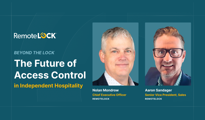Beyond the Lock | The future of access control in independent hospitality