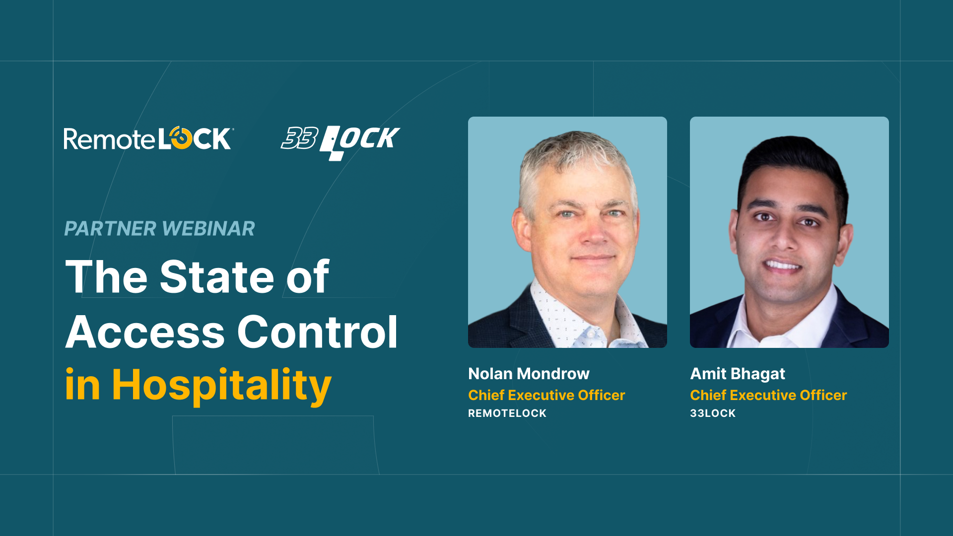 On-Demand Webinar | 33Lock and RemoteLock on access control in independent hospitality