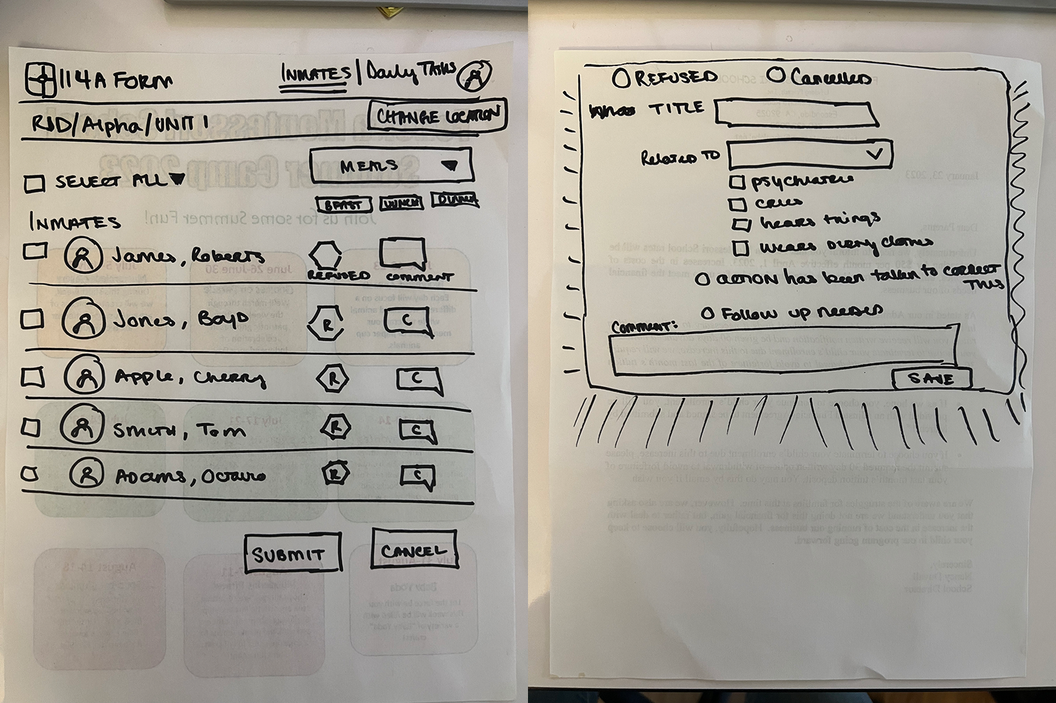 image of team brainstorming session (for a graphic design studio)