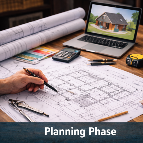 An image for Planning Phase of construction.
