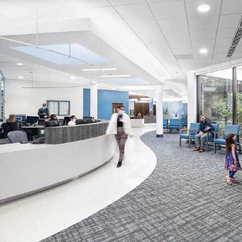 An image of a clinic remodel.