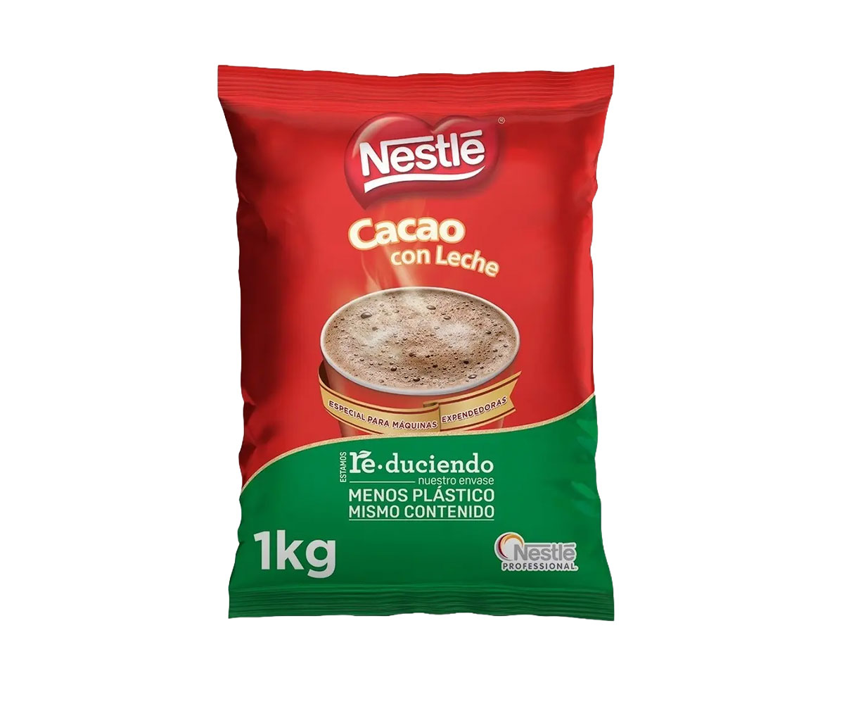 Cacao soluble Nestlé para máquinas expendedoras de café