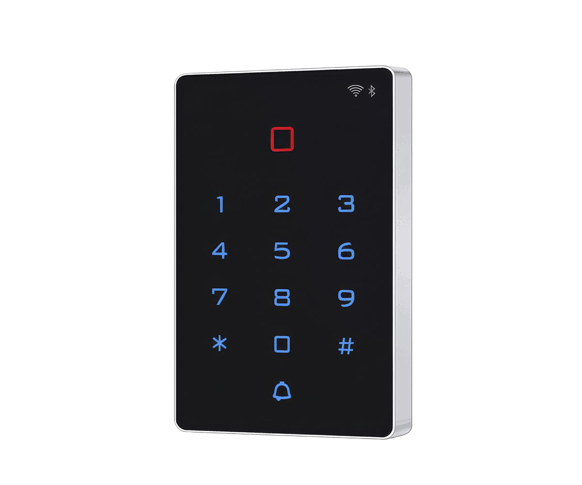 Lector de control de acceso con teclado para expendedora de café