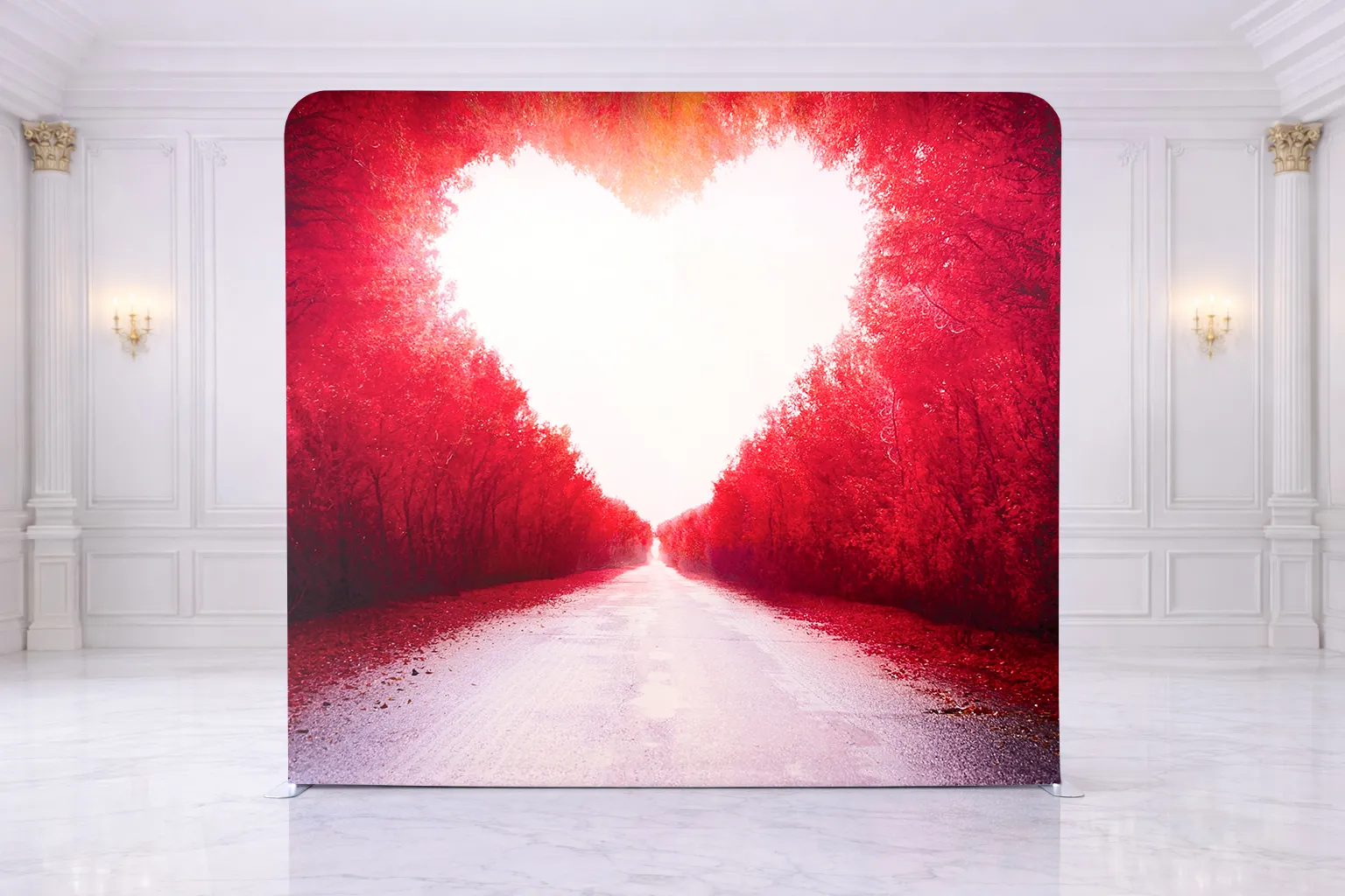 Heart (Red & White)