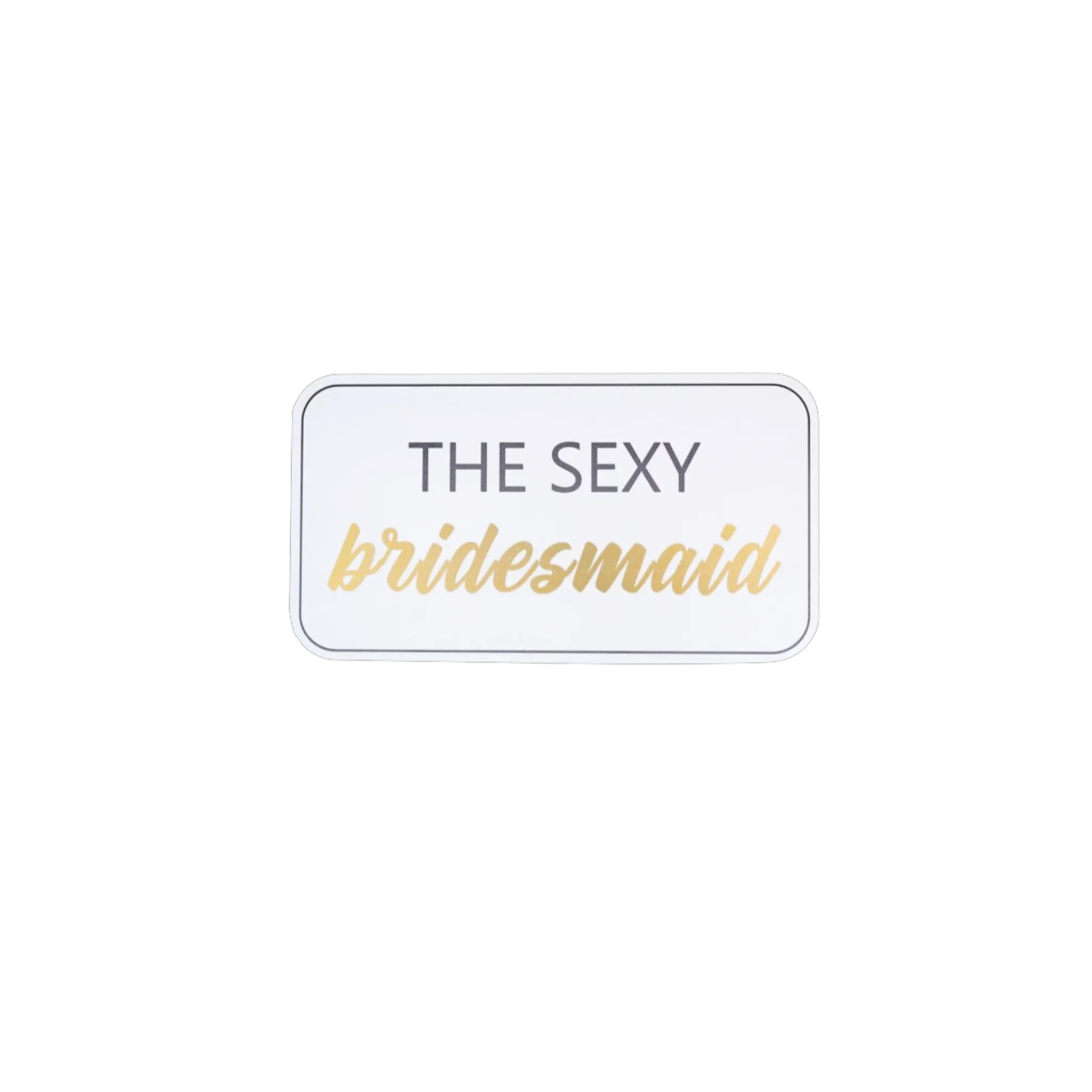 The Sexy Bridesmaid